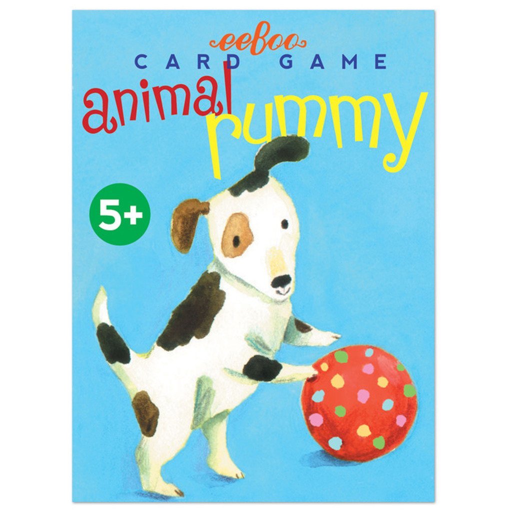 Animal Rummy Card Game Toy Sense