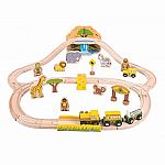 Safari Train Set - BIGJIGS Rail