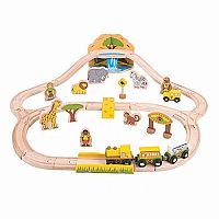 Safari Train Set - BIGJIGS Rail