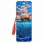 Sail Away - 3D Bookmark.