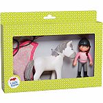 Little Friends Rider Sanya and Horse Saphira Play Set