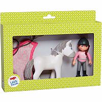 Little Friends Rider Sanya and Horse Saphira Play Set