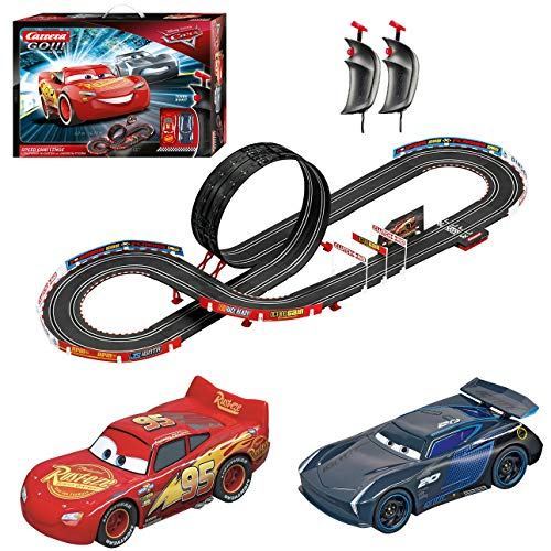 Carrera GO!!! Speed Challenge: Lightning McQueen vs. Jackson Storm Slot Car  Set - Toy Sense