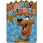 Scooby-Doo Foil Birthday Card  