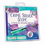 Nancy B's Science Club Crime Solver Scope & Forensic Activity Journal