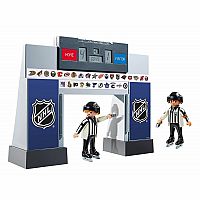 NHL: Score Clock with Referee.