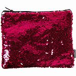 Style.Lab Magic Sequin Pouch - Pink and Silver