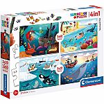 4 in 1 puzzle box - Seaworld