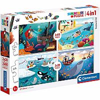 4 in 1 puzzle box - Seaworld 