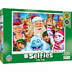 Holly Jolly - Masterpieces Puzzles Selfies, 200 pieces  