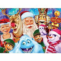 Holly Jolly - Masterpieces Puzzles Selfies, 200 pieces  