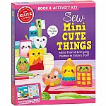 Sew Mini Cute Things Book & Activity Kit