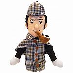 Sherlock Holmes Magnetic Personality Finger Puppet .