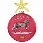 Artist Signature Glass Ornament - Breyer 