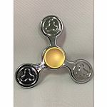 Silver Long-Arm Fidget Spinner