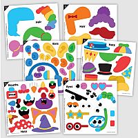 Colorforms - Silly Faces Game