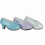 Platform High Heel - Silver for 18" Doll