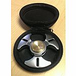 Metal Fidget Spinner With Black Case - Assorted