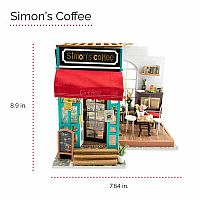 Simon's Coffee - DIY Miniature House.