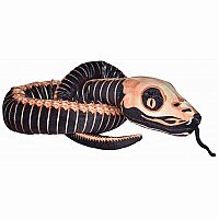 Snakesss Black Skeleton Plush - 54 inch