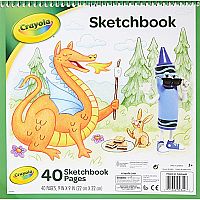Crayola 9x9 Sketchbook