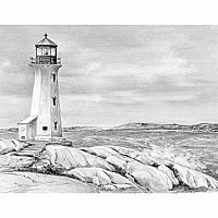 Sketching Made Easy - Lighthouse Point