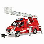 MB Sprinter Fire Engine With Rotating Ladder and Light