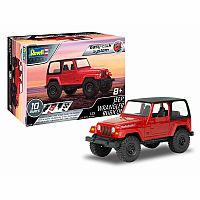 Jeep Wrangler Rubicon Easy Click Model Kit  