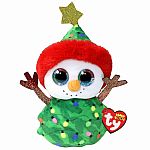 Garland the Christmas Tree Snowman - Ty Beanie Boos