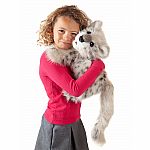 Snow Leopard Cub Puppet 