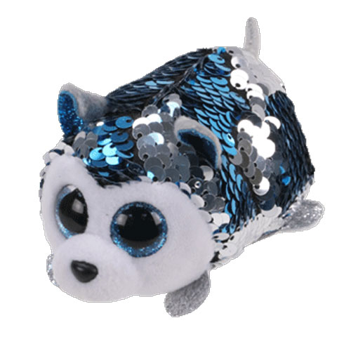 TY Beanie Boos - SLUSH the Husky (Glitter Eyes) (Medium Size - 9 inch)