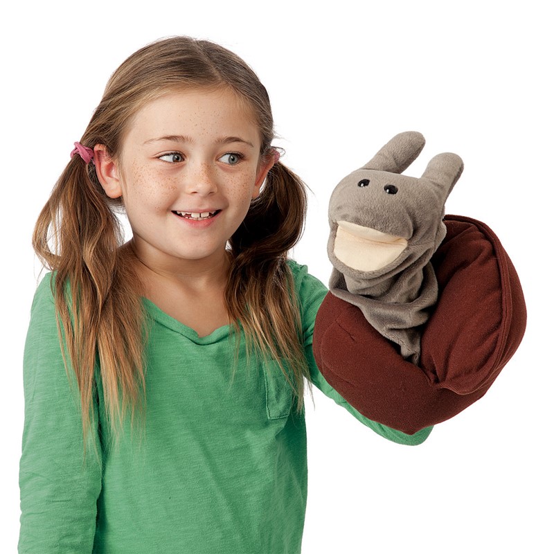 Snail Hand Puppet Toy Sense