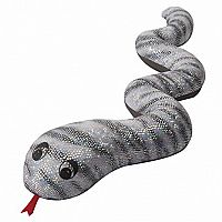 Manimo Weighted Snake 1.5kg - Silver.