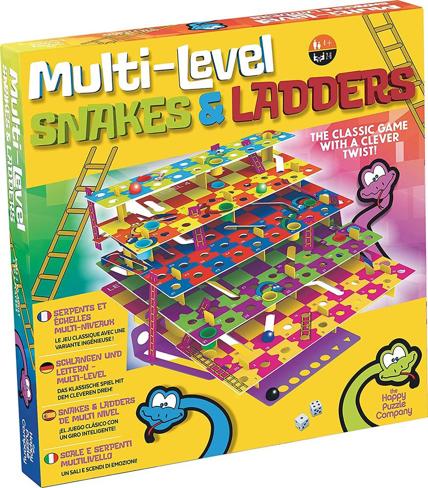 MultiLevel Snakes & Ladders Toy Sense