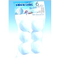 Snowtime Anytime! Snowballs - 6 Pack.
