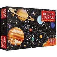 The Solar System Book and Jigsaw - Usborne