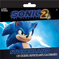 Sonic The Hedgehog 2 Mini Stickerland Pad 