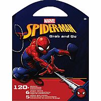 Spiderman Grab & Go Sticker Book