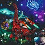 Dinosaurs in Space. 