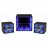 LED Infinity Speakers with Subwoofer.