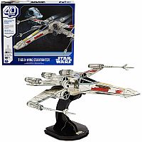 4D Build -Star Wars T-65 X-Wing Starfighter 