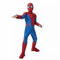 Spider-man Child Costume with Muscle Chest - Size Medium, 8-10  