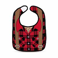 Fred and Friends - Dressed to Spill Lumberjack Bib & Teether Set 