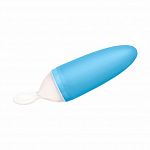 Squirt Silicone Baby Food Dispensing Spoon - Blue 