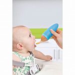 Squirt Silicone Baby Food Dispensing Spoon - Blue 