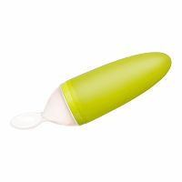 Squirt Silicone Baby Food Dispensing Spoon - Green  