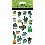 Succulent Stickers - 4 Sheets