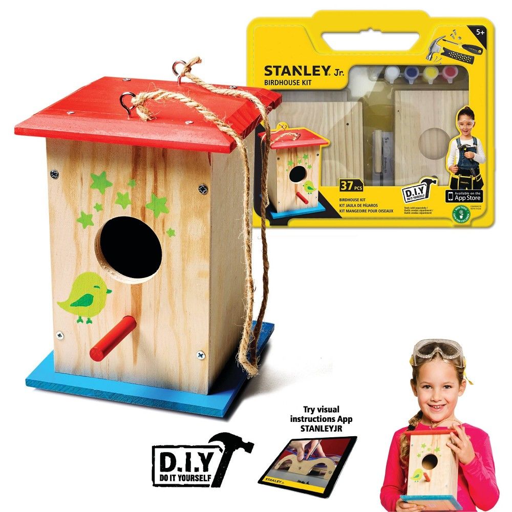 Stanley Jr. Birdhouse Kit. Toy Sense