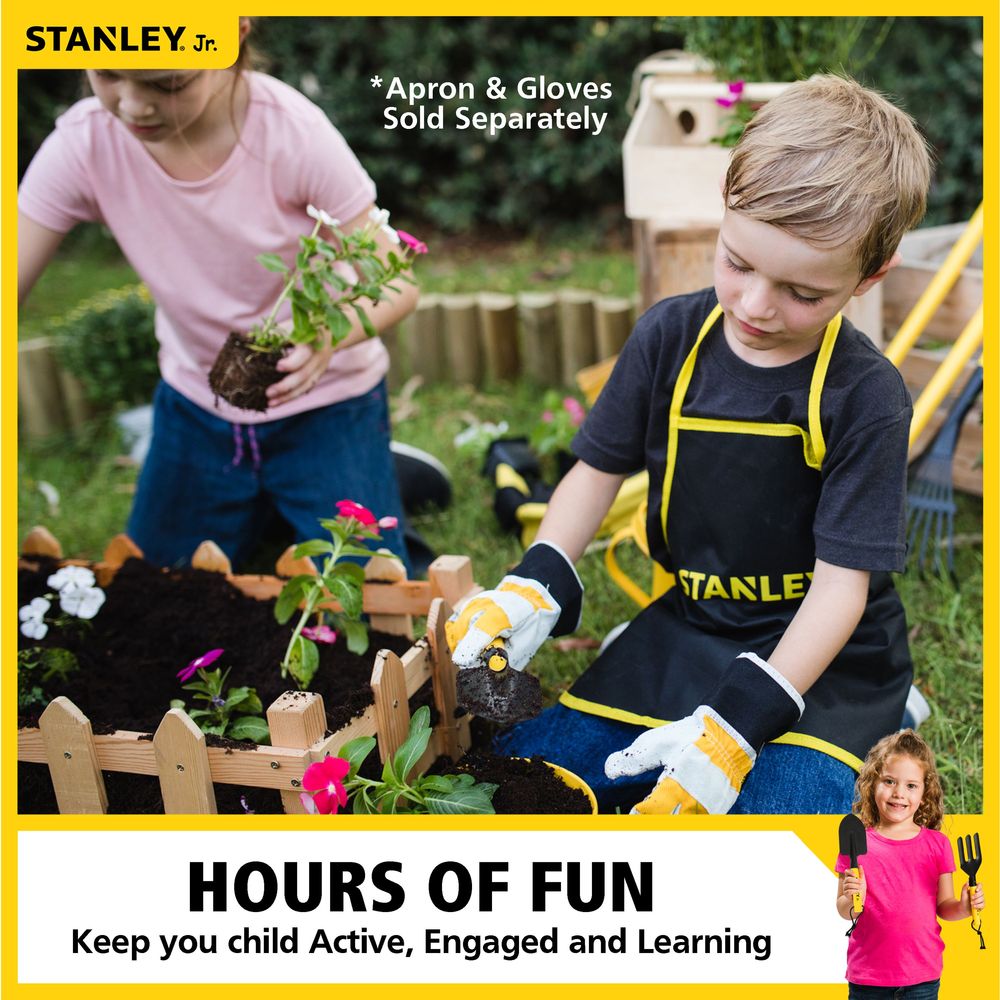 Stanley Jr. Kids' Garden Tool Set. Toy Sense