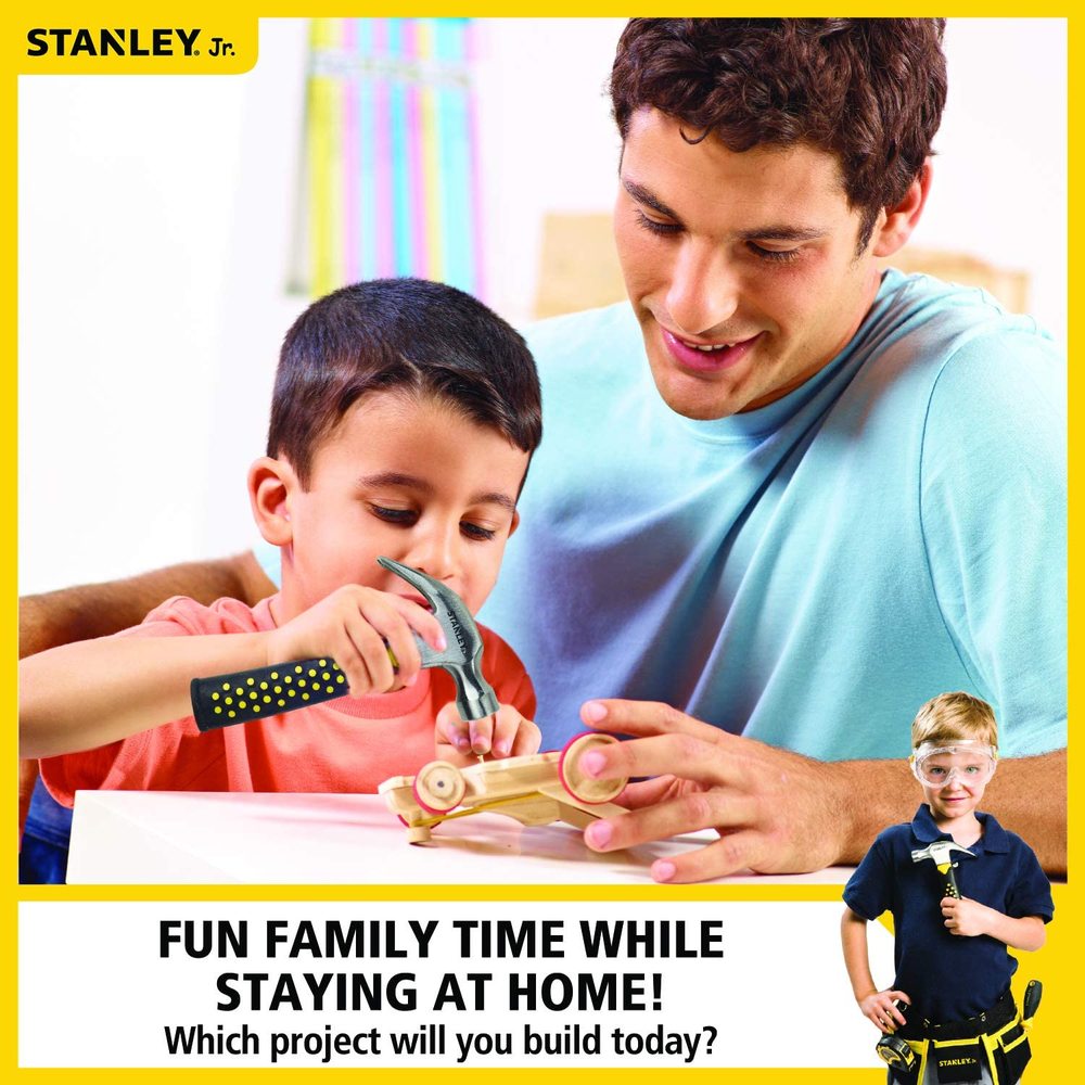 Stanley Jr. Lifting Crane Kit Toy Sense